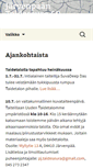 Mobile Screenshot of jarvenpaantaideseura.fi