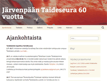 Tablet Screenshot of jarvenpaantaideseura.fi